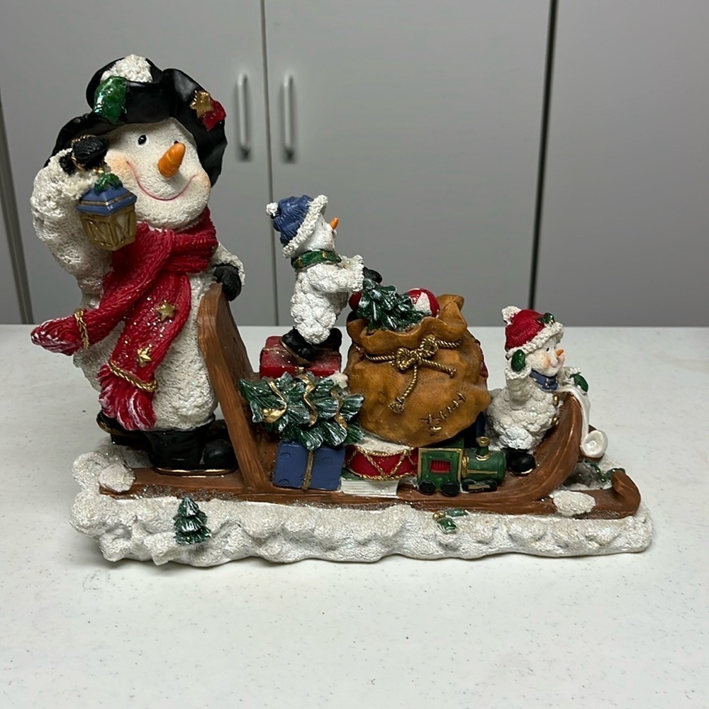 Snowmen in the Snow Figure